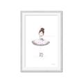 Picture of Ballet Dance I _GroupedProduct_Rectangle_Portrait_Mini_ _GroupedProduct_Rectangle_Portrait_Framed_Matted_