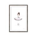 Picture of Ballet Dance I _GroupedProduct_Rectangle_Portrait_Mini_ _GroupedProduct_Rectangle_Portrait_Framed_Matted_