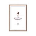Picture of Ballet Dance I _GroupedProduct_Rectangle_Portrait_Mini_ _GroupedProduct_Rectangle_Portrait_Framed_Matted_