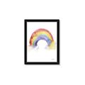 Picture of Watercolor Rainbow _GroupedProduct_Rectangle_Portrait_Mini_ _GroupedProduct_Rectangle_Portrait_Framed_Matted_