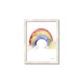 Picture of Watercolor Rainbow _GroupedProduct_Rectangle_Portrait_Mini_ _GroupedProduct_Rectangle_Portrait_Framed_Matted_