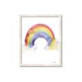 Picture of Watercolor Rainbow _GroupedProduct_Rectangle_Portrait_Mini_ _GroupedProduct_Rectangle_Portrait_Framed_Matted_