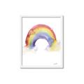 Picture of Watercolor Rainbow _GroupedProduct_Rectangle_Portrait_Mini_ _GroupedProduct_Rectangle_Portrait_Framed_Matted_