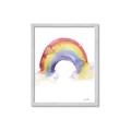 Picture of Watercolor Rainbow _GroupedProduct_Rectangle_Portrait_Mini_ _GroupedProduct_Rectangle_Portrait_Framed_Matted_