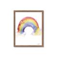 Picture of Watercolor Rainbow _GroupedProduct_Rectangle_Portrait_Mini_ _GroupedProduct_Rectangle_Portrait_Framed_Matted_
