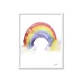 Picture of Watercolor Rainbow _GroupedProduct_Rectangle_Portrait_Mini_ _GroupedProduct_Rectangle_Portrait_Framed_Matted_