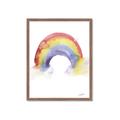 Picture of Watercolor Rainbow _GroupedProduct_Rectangle_Portrait_Mini_ _GroupedProduct_Rectangle_Portrait_Framed_Matted_