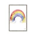 Picture of Watercolor Rainbow _GroupedProduct_Rectangle_Portrait_Mini_ _GroupedProduct_Rectangle_Portrait_Framed_Matted_