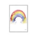 Picture of Watercolor Rainbow _GroupedProduct_Rectangle_Portrait_Mini_ _GroupedProduct_Rectangle_Portrait_Framed_Matted_