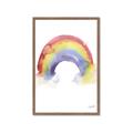 Picture of Watercolor Rainbow _GroupedProduct_Rectangle_Portrait_Mini_ _GroupedProduct_Rectangle_Portrait_Framed_Matted_