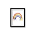 Picture of Watercolor Rainbow _GroupedProduct_Rectangle_Portrait_Mini_ _GroupedProduct_Rectangle_Portrait_Framed_Matted_