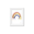 Picture of Watercolor Rainbow _GroupedProduct_Rectangle_Portrait_Mini_ _GroupedProduct_Rectangle_Portrait_Framed_Matted_