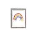 Picture of Watercolor Rainbow _GroupedProduct_Rectangle_Portrait_Mini_ _GroupedProduct_Rectangle_Portrait_Framed_Matted_