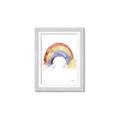 Picture of Watercolor Rainbow _GroupedProduct_Rectangle_Portrait_Mini_ _GroupedProduct_Rectangle_Portrait_Framed_Matted_