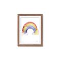 Picture of Watercolor Rainbow _GroupedProduct_Rectangle_Portrait_Mini_ _GroupedProduct_Rectangle_Portrait_Framed_Matted_