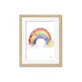 Picture of Watercolor Rainbow _GroupedProduct_Rectangle_Portrait_Mini_ _GroupedProduct_Rectangle_Portrait_Framed_Matted_
