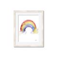 Picture of Watercolor Rainbow _GroupedProduct_Rectangle_Portrait_Mini_ _GroupedProduct_Rectangle_Portrait_Framed_Matted_