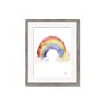 Picture of Watercolor Rainbow _GroupedProduct_Rectangle_Portrait_Mini_ _GroupedProduct_Rectangle_Portrait_Framed_Matted_