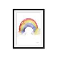 Picture of Watercolor Rainbow _GroupedProduct_Rectangle_Portrait_Mini_ _GroupedProduct_Rectangle_Portrait_Framed_Matted_