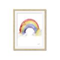 Picture of Watercolor Rainbow _GroupedProduct_Rectangle_Portrait_Mini_ _GroupedProduct_Rectangle_Portrait_Framed_Matted_