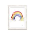 Picture of Watercolor Rainbow _GroupedProduct_Rectangle_Portrait_Mini_ _GroupedProduct_Rectangle_Portrait_Framed_Matted_