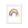 Picture of Watercolor Rainbow _GroupedProduct_Rectangle_Portrait_Mini_ _GroupedProduct_Rectangle_Portrait_Framed_Matted_