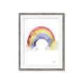 Picture of Watercolor Rainbow _GroupedProduct_Rectangle_Portrait_Mini_ _GroupedProduct_Rectangle_Portrait_Framed_Matted_
