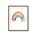 Picture of Watercolor Rainbow _GroupedProduct_Rectangle_Portrait_Mini_ _GroupedProduct_Rectangle_Portrait_Framed_Matted_