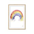 Picture of Watercolor Rainbow _GroupedProduct_Rectangle_Portrait_Mini_ _GroupedProduct_Rectangle_Portrait_Framed_Matted_