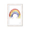Picture of Watercolor Rainbow _GroupedProduct_Rectangle_Portrait_Mini_ _GroupedProduct_Rectangle_Portrait_Framed_Matted_