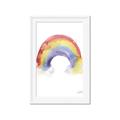 Picture of Watercolor Rainbow _GroupedProduct_Rectangle_Portrait_Mini_ _GroupedProduct_Rectangle_Portrait_Framed_Matted_