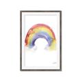 Picture of Watercolor Rainbow _GroupedProduct_Rectangle_Portrait_Mini_ _GroupedProduct_Rectangle_Portrait_Framed_Matted_