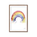 Picture of Watercolor Rainbow _GroupedProduct_Rectangle_Portrait_Mini_ _GroupedProduct_Rectangle_Portrait_Framed_Matted_