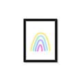 Picture of Kind Rainbow I _GroupedProduct_Rectangle_Portrait_Mini_ _GroupedProduct_Rectangle_Portrait_Framed_Matted_