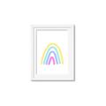 Picture of Kind Rainbow I _GroupedProduct_Rectangle_Portrait_Mini_ _GroupedProduct_Rectangle_Portrait_Framed_Matted_