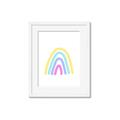 Picture of Kind Rainbow I _GroupedProduct_Rectangle_Portrait_Mini_ _GroupedProduct_Rectangle_Portrait_Framed_Matted_