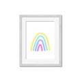 Picture of Kind Rainbow I _GroupedProduct_Rectangle_Portrait_Mini_ _GroupedProduct_Rectangle_Portrait_Framed_Matted_
