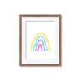 Picture of Kind Rainbow I _GroupedProduct_Rectangle_Portrait_Mini_ _GroupedProduct_Rectangle_Portrait_Framed_Matted_