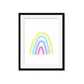 Picture of Kind Rainbow I _GroupedProduct_Rectangle_Portrait_Mini_ _GroupedProduct_Rectangle_Portrait_Framed_Matted_