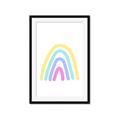 Picture of Kind Rainbow I _GroupedProduct_Rectangle_Portrait_Mini_ _GroupedProduct_Rectangle_Portrait_Framed_Matted_