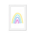 Picture of Kind Rainbow I _GroupedProduct_Rectangle_Portrait_Mini_ _GroupedProduct_Rectangle_Portrait_Framed_Matted_