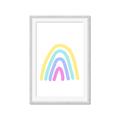 Picture of Kind Rainbow I _GroupedProduct_Rectangle_Portrait_Mini_ _GroupedProduct_Rectangle_Portrait_Framed_Matted_