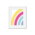 Picture of Corner Rainbow _GroupedProduct_Rectangle_Portrait_Mini_ _GroupedProduct_Rectangle_Portrait_Framed_Matted_