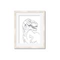 Picture of Dino Drawing _GroupedProduct_Rectangle_Portrait_Mini_ _GroupedProduct_Rectangle_Portrait_Framed_Matted_