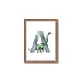 Picture of Green Dino A  _GroupedProduct_Rectangle_Portrait_Mini_ _GroupedProduct_Rectangle_Portrait_Framed_Matted_