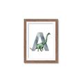 Picture of Green Dino A  _GroupedProduct_Rectangle_Portrait_Mini_ _GroupedProduct_Rectangle_Portrait_Framed_Matted_