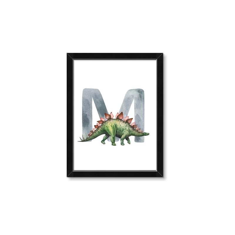 Picture of Green Dino M  _GroupedProduct_Rectangle_Portrait_Mini_ _GroupedProduct_Rectangle_Portrait_Framed_Matted_