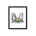 Picture of Green Dino M  _GroupedProduct_Rectangle_Portrait_Mini_ _GroupedProduct_Rectangle_Portrait_Framed_Matted_