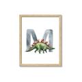 Picture of Green Dino M  _GroupedProduct_Rectangle_Portrait_Mini_ _GroupedProduct_Rectangle_Portrait_Framed_Matted_