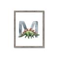 Picture of Green Dino M  _GroupedProduct_Rectangle_Portrait_Mini_ _GroupedProduct_Rectangle_Portrait_Framed_Matted_